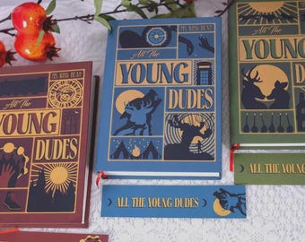 All The Young Dudes Hardcover Set | Custom Fanfiction Bookbinding Collection