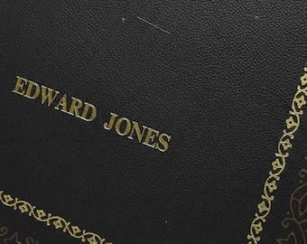 Bibbia etiope in inglese, 88 libri, edizione rilegata in pelle nera di Edward Jones