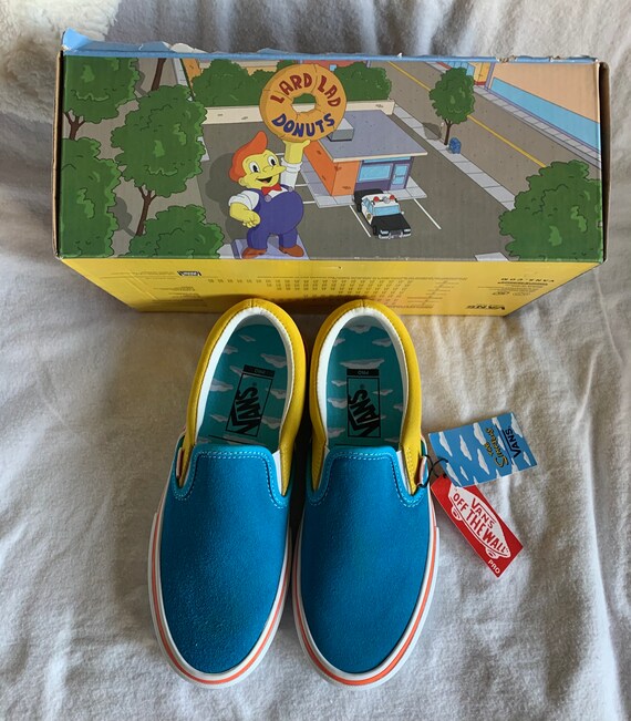 simpson vans slip ons