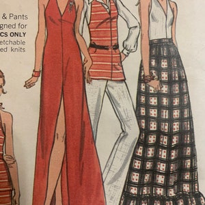 Butterick pattern 6656 halter dress size 10 rare