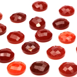 Cabochons sale,wholesale gemstones,red onyx stone,faceted cabochons,red cabochon,semiprecious stones,raw red stone - AA Quality