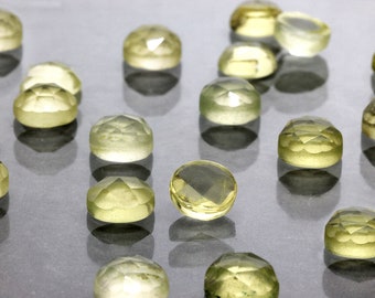 Small lemon quartz cabochon,small cabochons,custom cut cabochons,gemstone cabochons,natural gems,loose gemstones - AA Quality