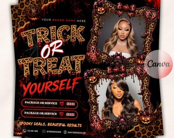 October Bookings Available Flyer, Halloween Bookings October Books Open October Book Now October Calendar Hair Lash Nails Braids Wigs Makeup