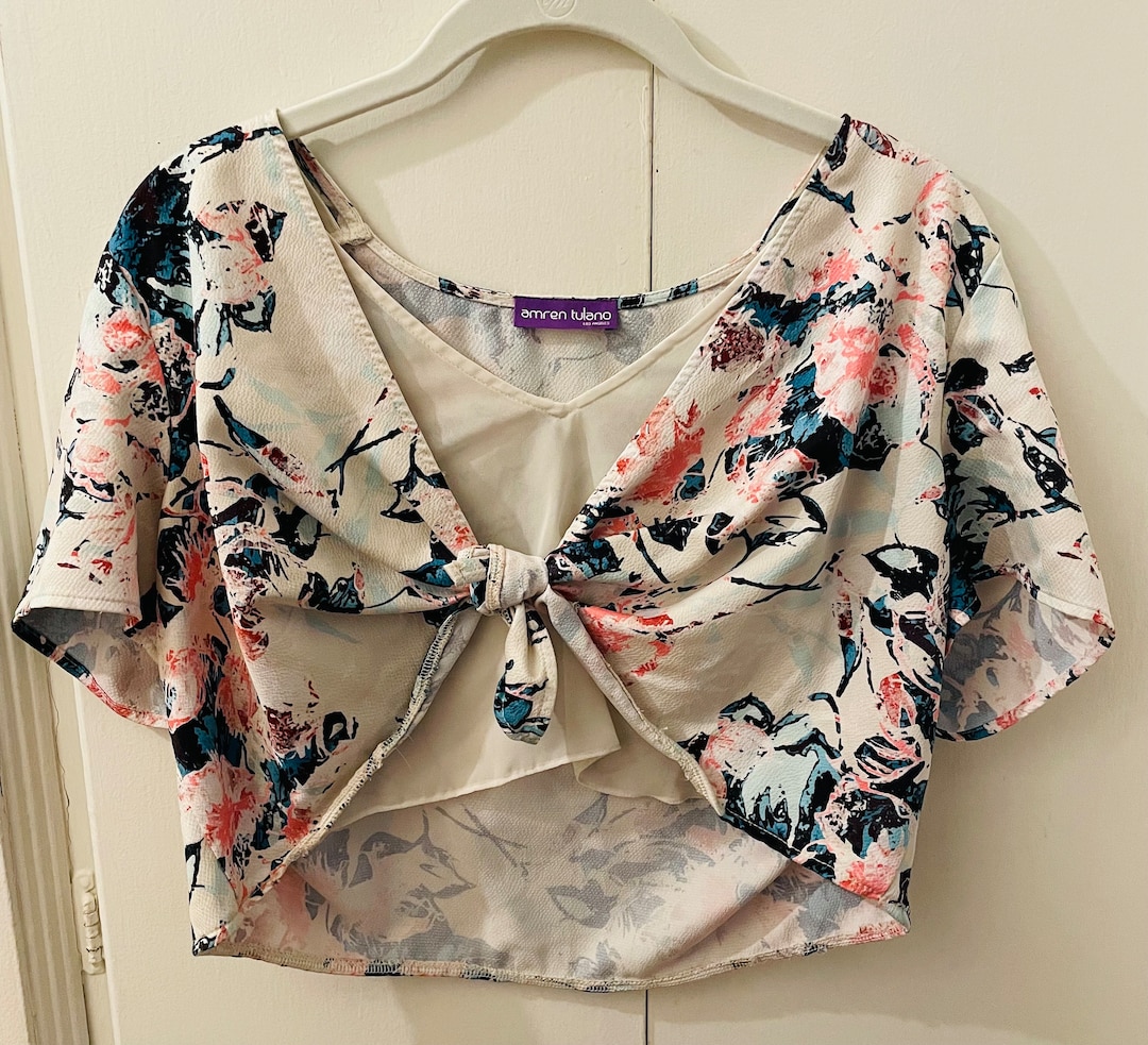 Floral Printed Crop Top