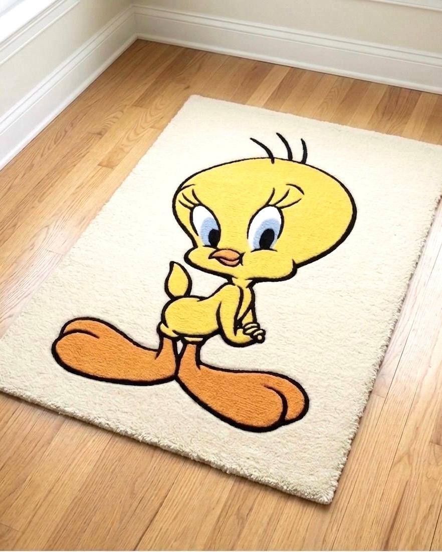 Tweety Rug - Etsy