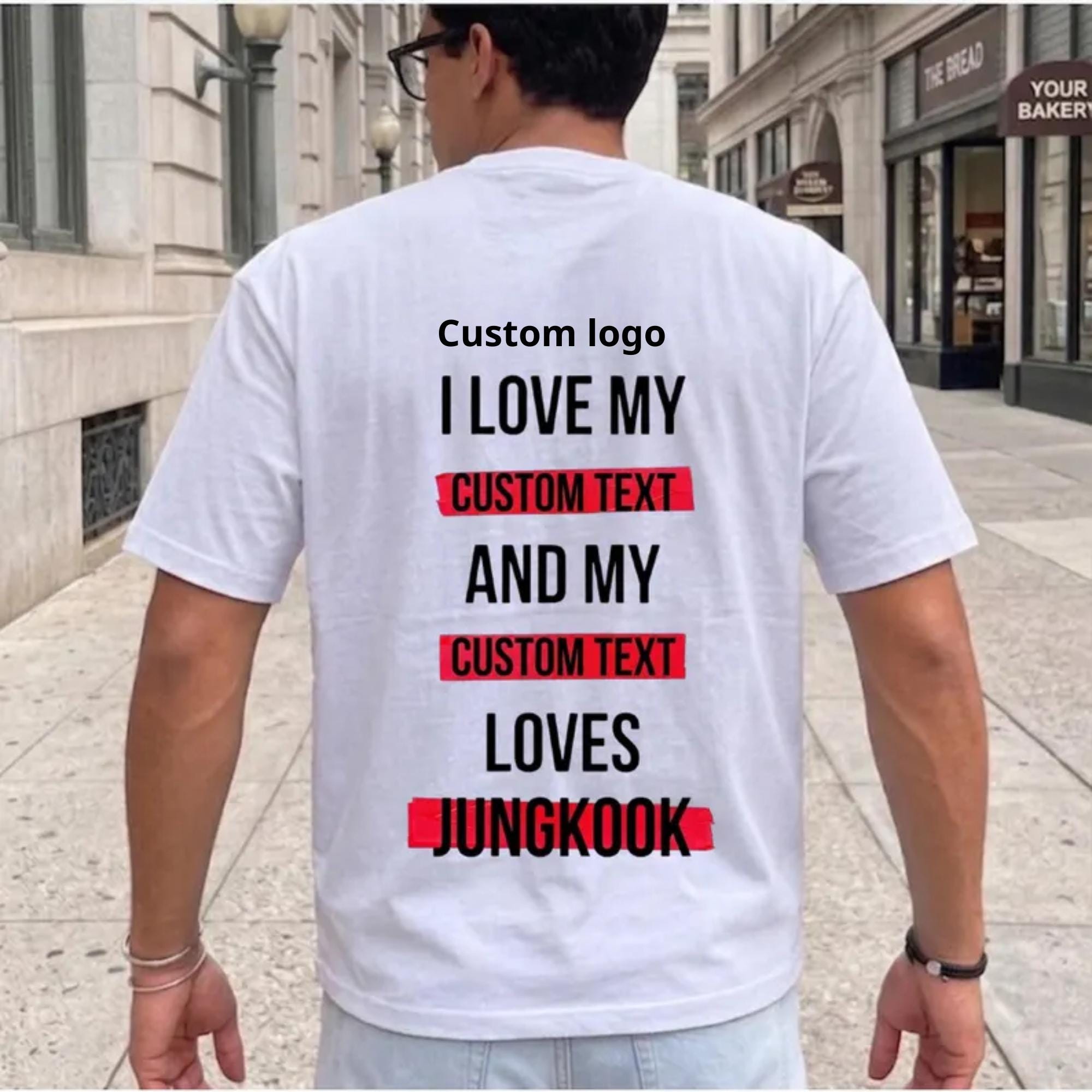 Jungkook Black Shirt - Etsy