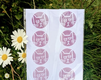 Kitty bookmark strips