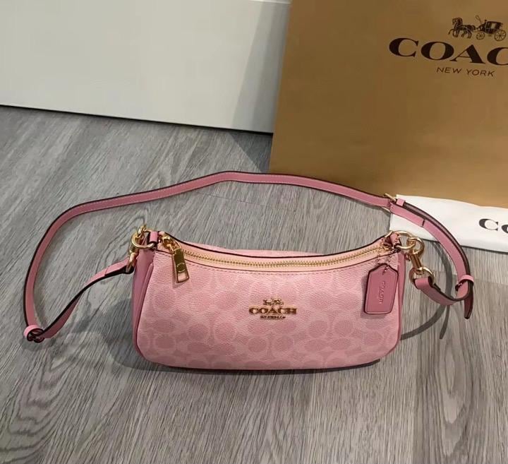 Vintage Coach Pink Shoulder Purse - Etsy Canada