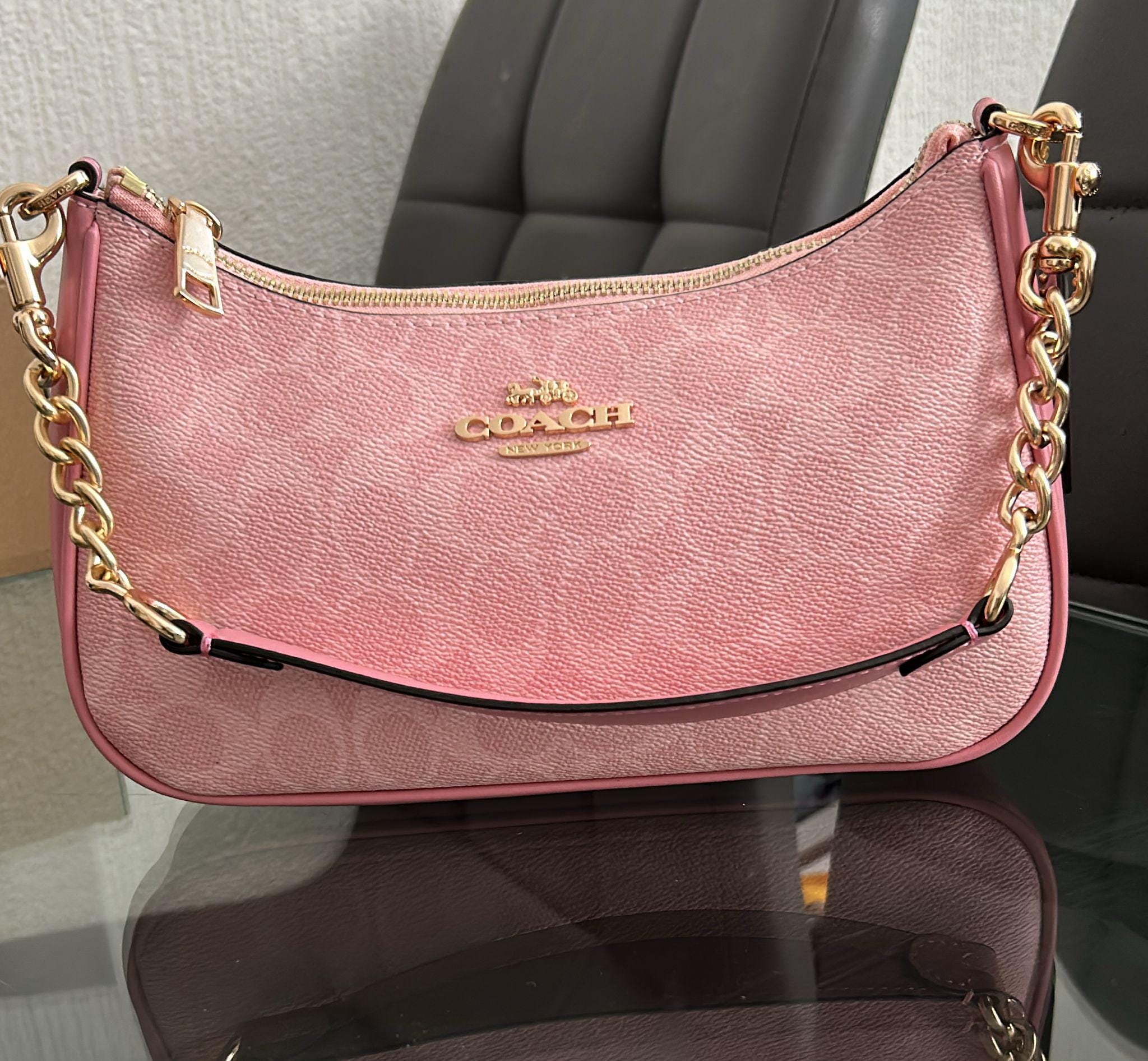 COACH トートバッグ ピンク ペネロペ キャリーオール Pink y2k Coach 
