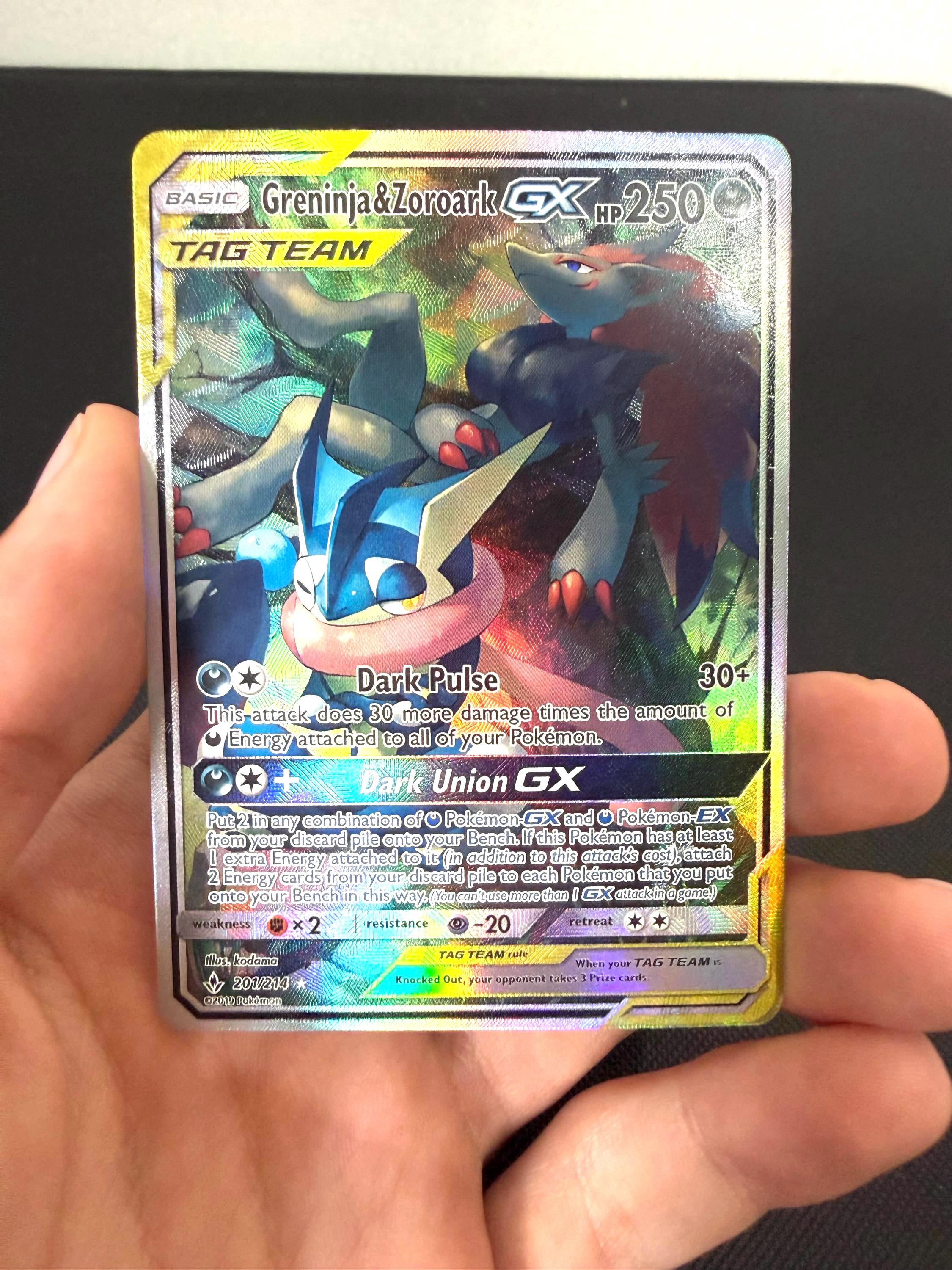 Greninja & Zoroark Gx - Etsy