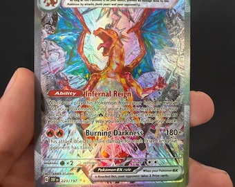 Glurak ex - Pokemon Fan Made Karte