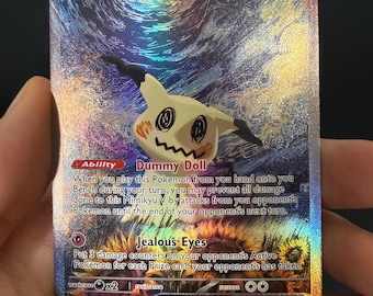 Mimikyu V - Pokemon Fan Made Karte