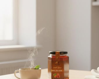 Miele di Sidr marocchino | Miele artigianale puro e naturale | Prodotto gourmet marocchino di alta qualità
