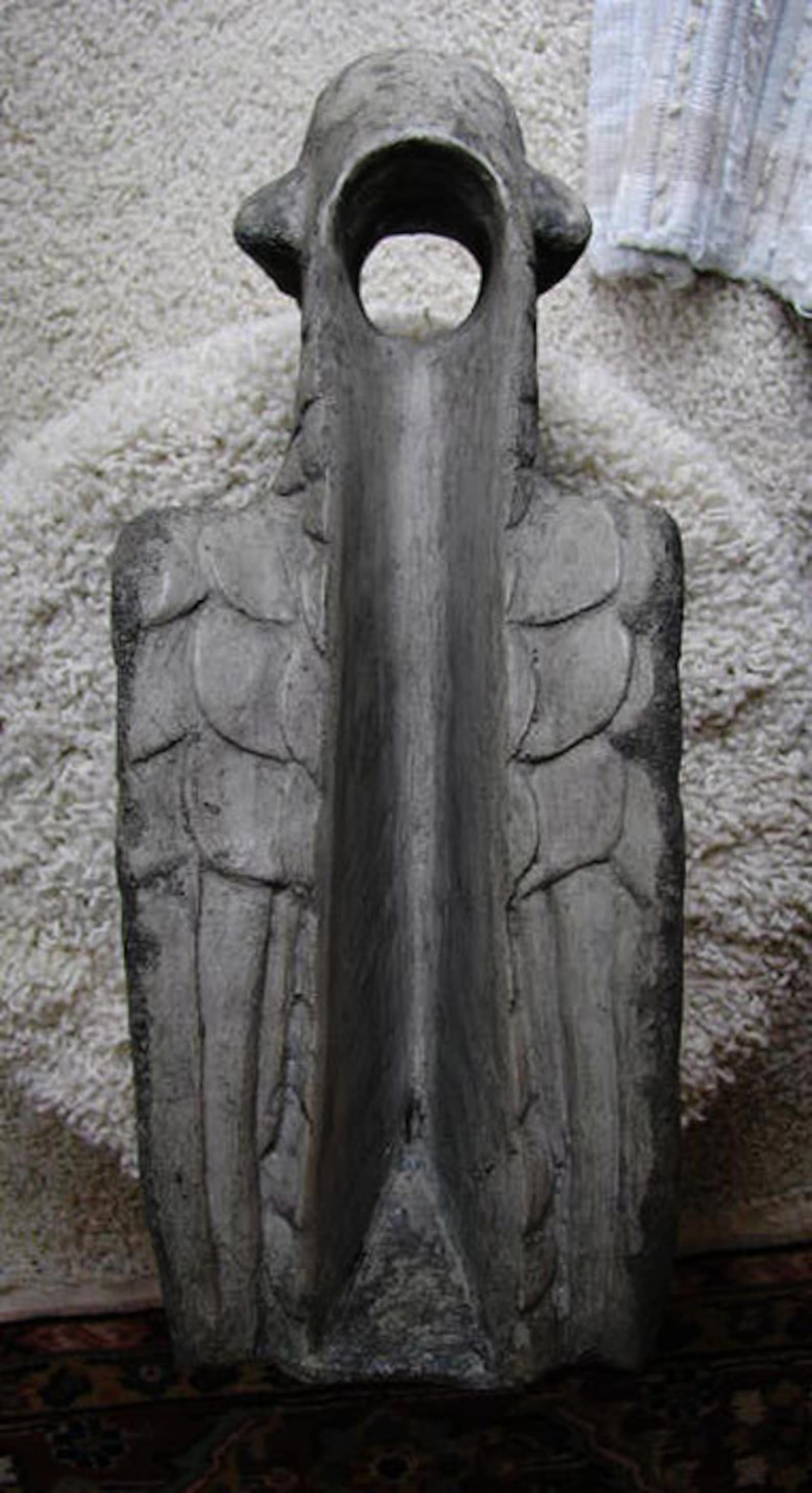 Gargoyle Downspout functional original is From the Notre Dame Cathedral