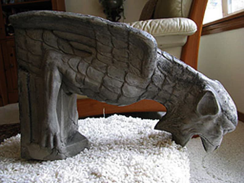 Gargoyle Downspout functional original is From the Notre Dame Cathedral