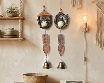 Studio Ghibli Totoro Wind Chime Japanese Style Garden Decor