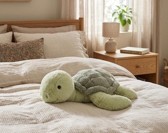 Adorable Sea Turtle Plush Toy - Small Animal Pillow for Kids