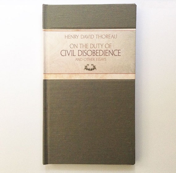 Henry David Thoreau On The Duty Of Civil Disobedience And Etsy Image Paper Vs Essay also Essay About Science Essay Paper Help