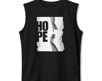Camiseta sin mangas unisex de punto