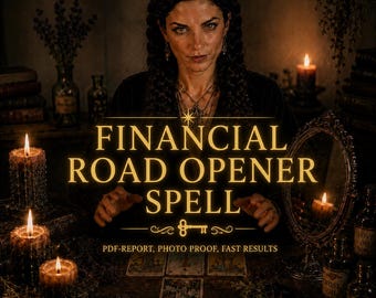 Finansiell vägöppnare-besvärjelse Snabba pengar Manifestation Rikedomsattraktion Samma dag Casting Ritual Energi