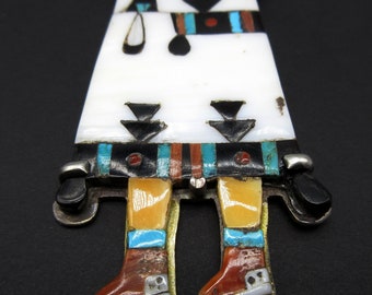 Highly Collectible Zuni Artisan-circa 1940's-50's LEO POBLANO