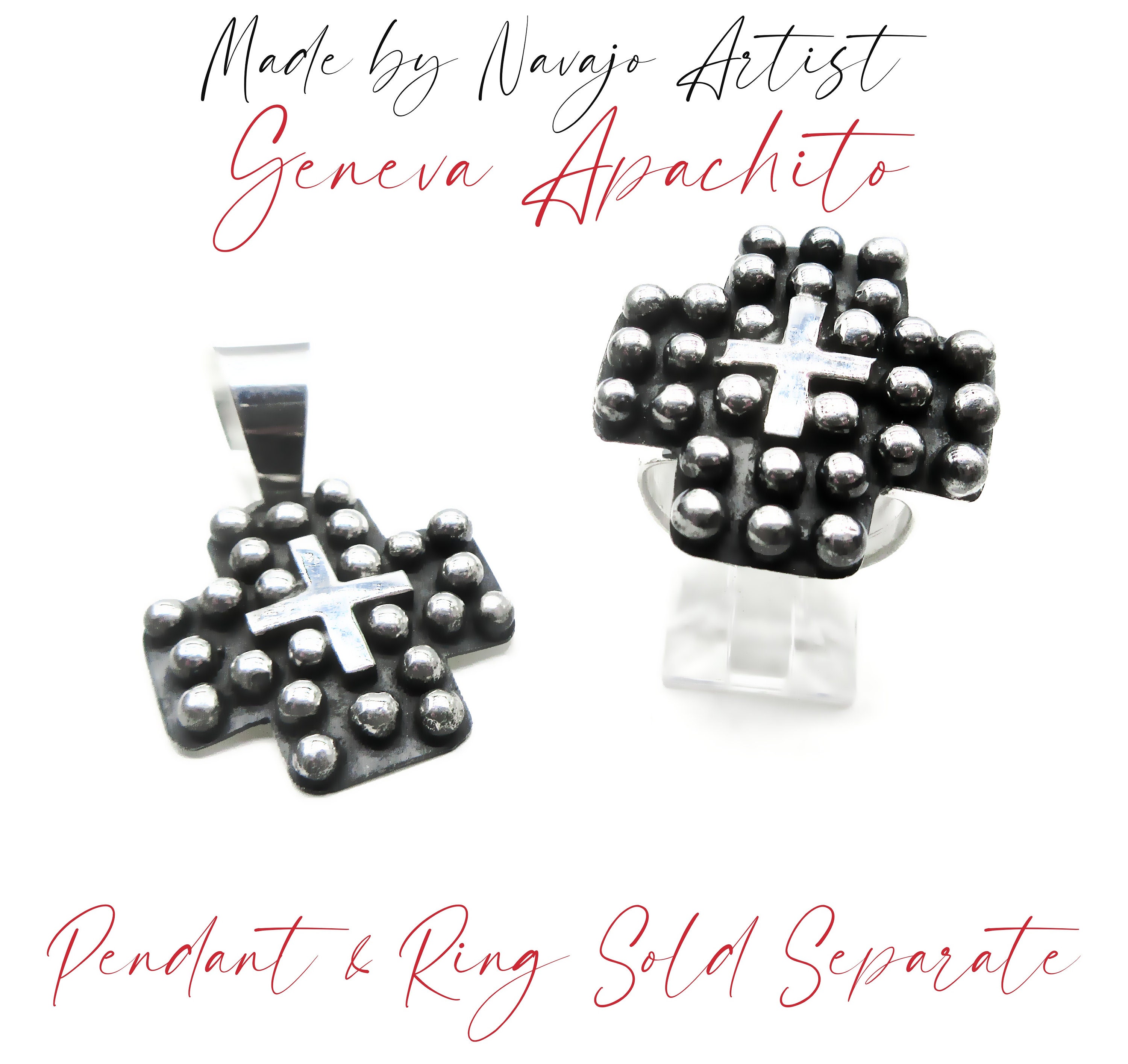 Navajo Artisan-Geneva Apachito-Sterling 