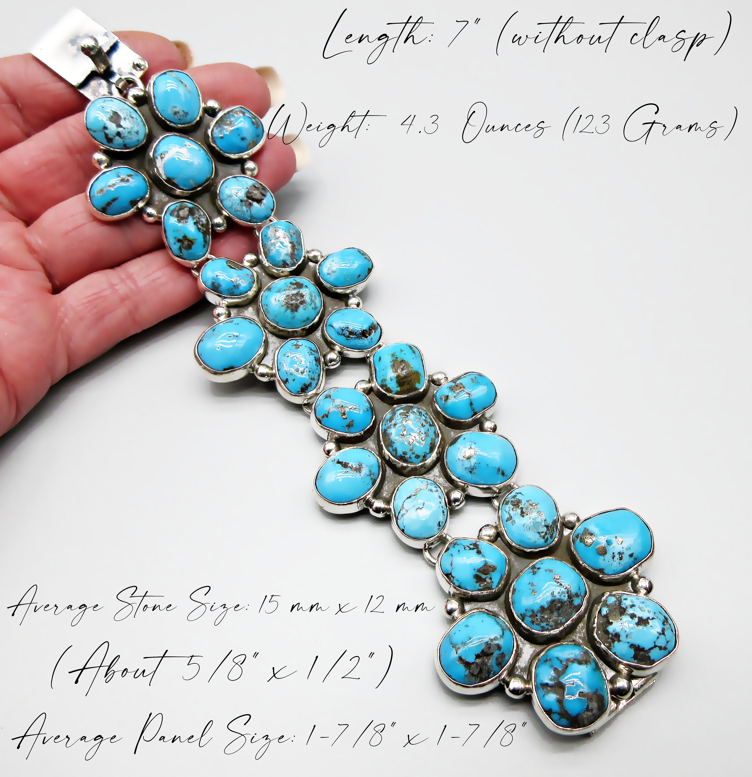 Average weight of a cheap beaded bracelet in ounces