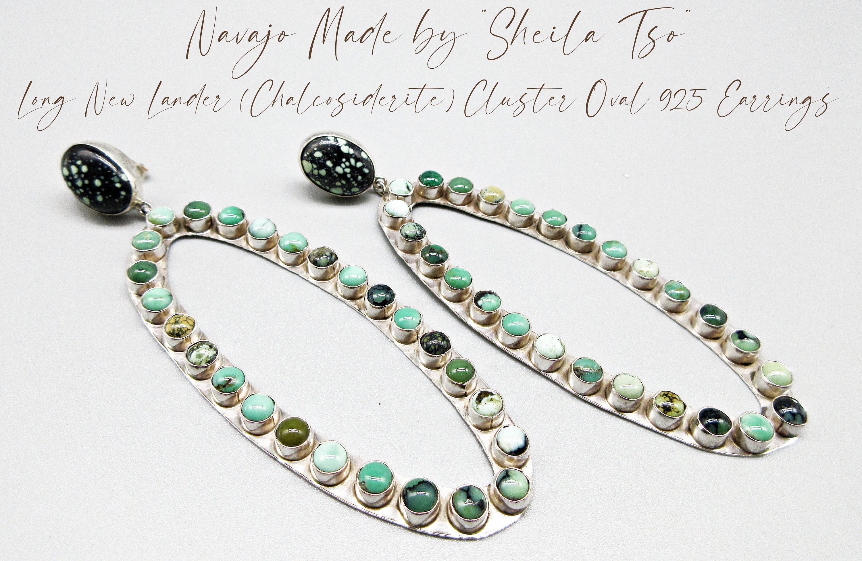Navajo Artisan-sheila Tso-long New Lander(chalcosiderite