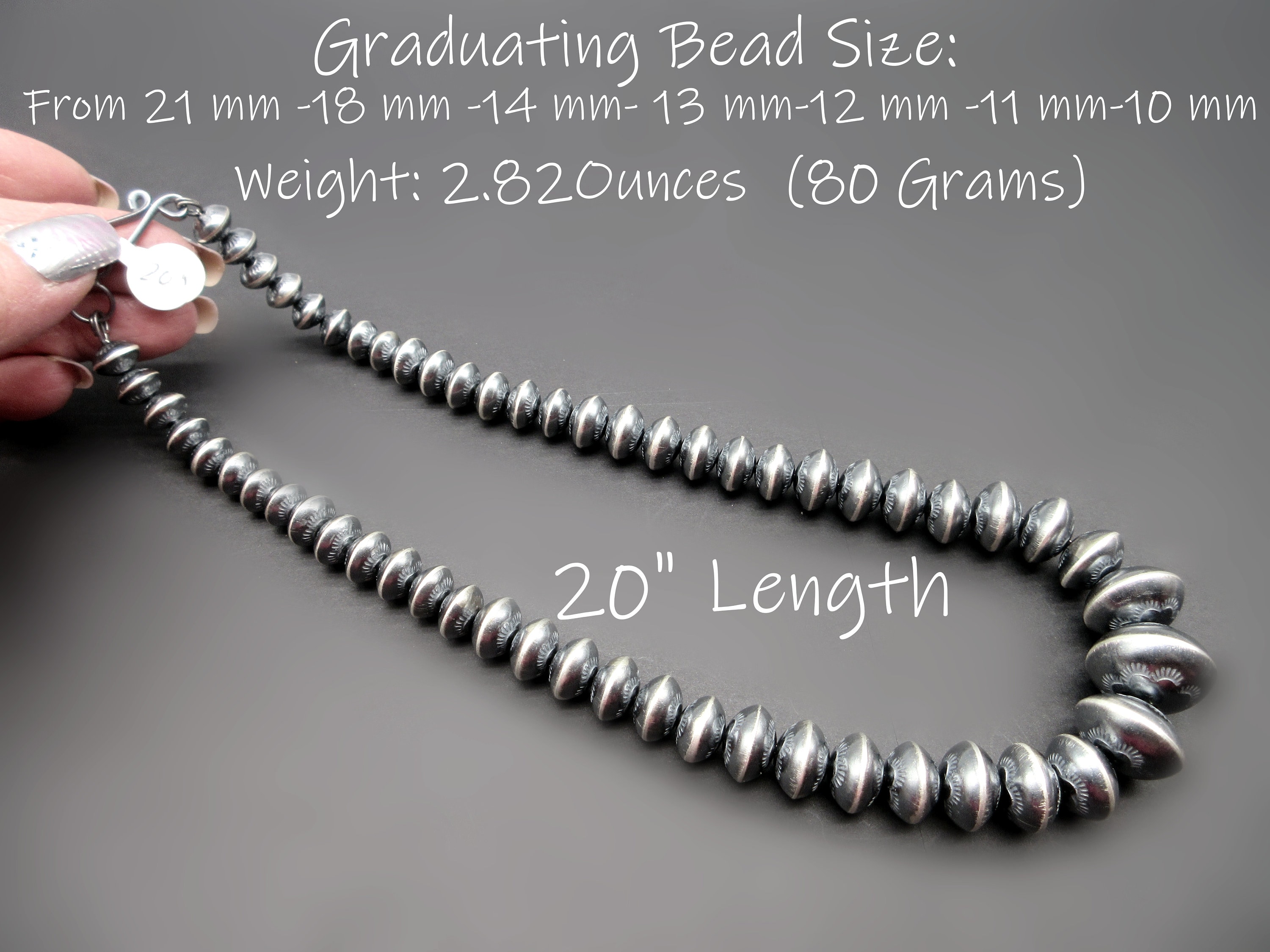 Navajo Pearl Artisan-Michelle Jameson-AUTHENTIC-Hand Made