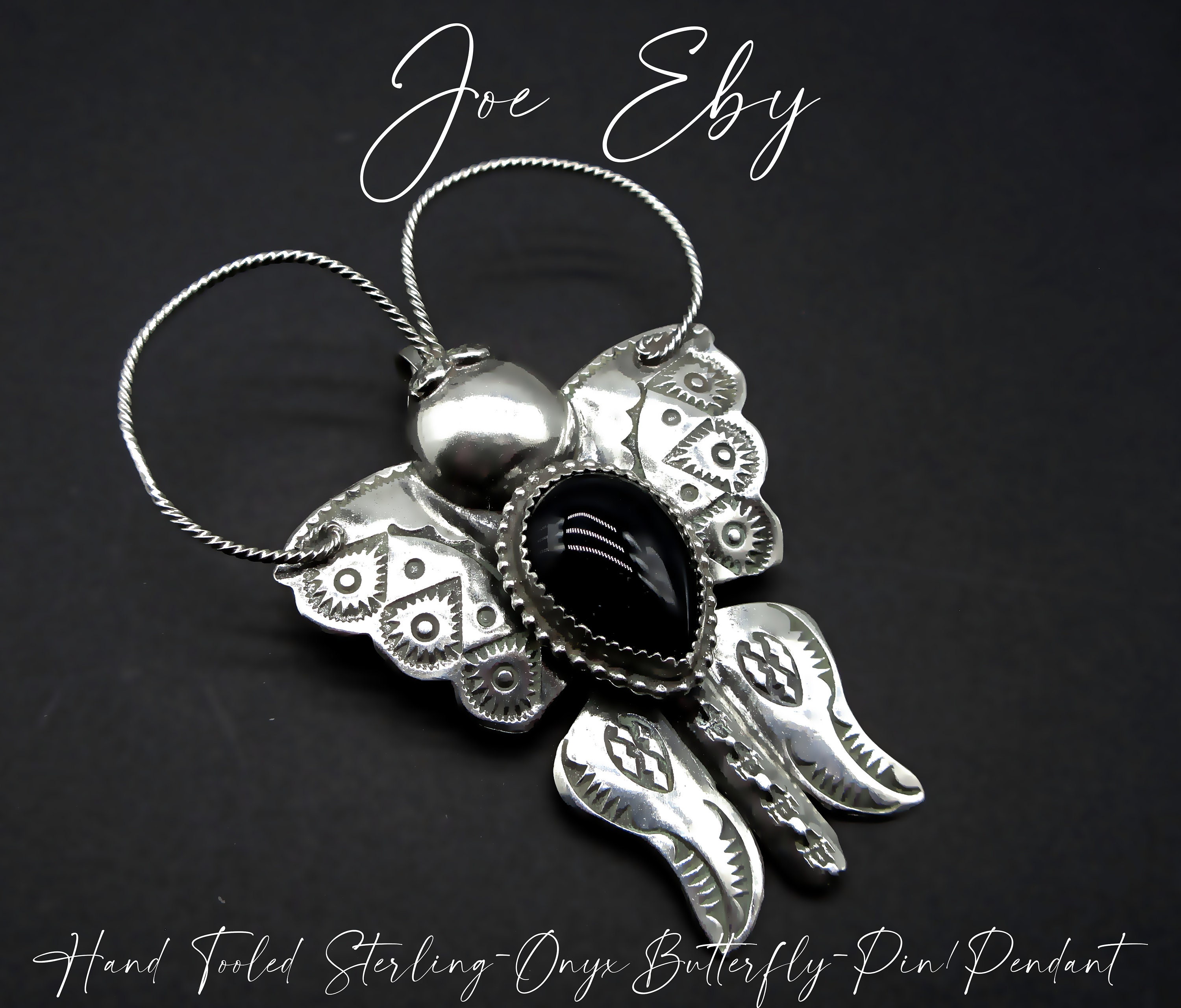 Joe Eby Butterfly Pin