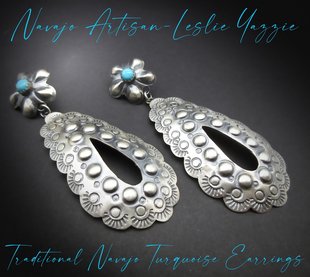 IT - Adelarae Yazzie Navajo Handmade S/S Opal Earrings main image 1