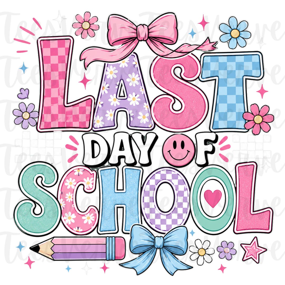 Preppy Checkards Preppy Coquette Checkered Last Day of School PNG (digital Download) - Etsy