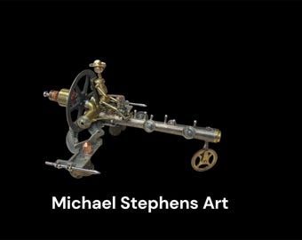 A “Galactic Cowboy” Steampunk Sculpture