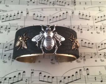 The BEES know!  Exquisite cuff. Exclusive design.