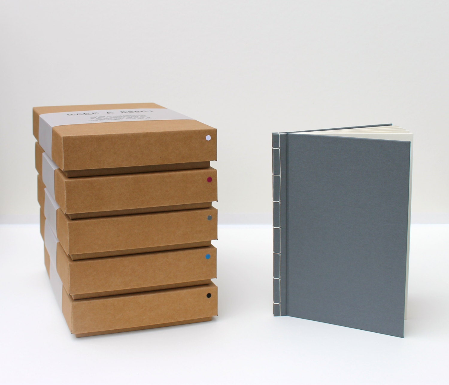 Pocket Bookbinding Kit Learn to Make Two Sewn Bindings,and Two