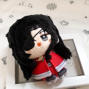 Heaven Official's Blessing Hua Cheng Sitting cotton doll, Ancient style plush toy