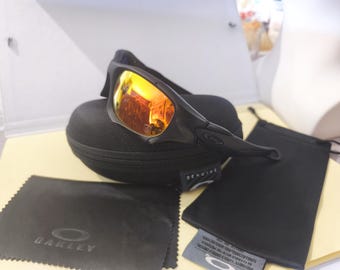 Oakley Pitt Boss 2 Frame Matte Black red polarized