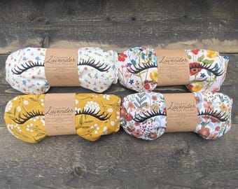 Lavender Weighted Eye Pillow - Hot/Cold Pack