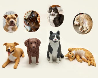 Personalized dog wedding Cake Toppers, custom pet cake decorations, cat wedding figurines, pet anniversary gifts