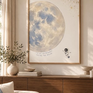 Noah Kahan Orbiter Kunstdruck | Astronauten-Mond-Kunstwerk | Himmlische Wanddekoration | Geschenk für Weltraumfans | Kosmisches Schlafzimmerposter | Digitaler Download