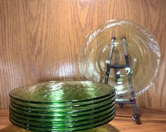 Pyrex Festiva Soup Bowls Set of 4 | White Milk Glass with Color Bands | 18 oz Cereal Bowls | Made in USA *2 sets (8 plates) available*