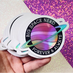 Big Space Nerd Sticker