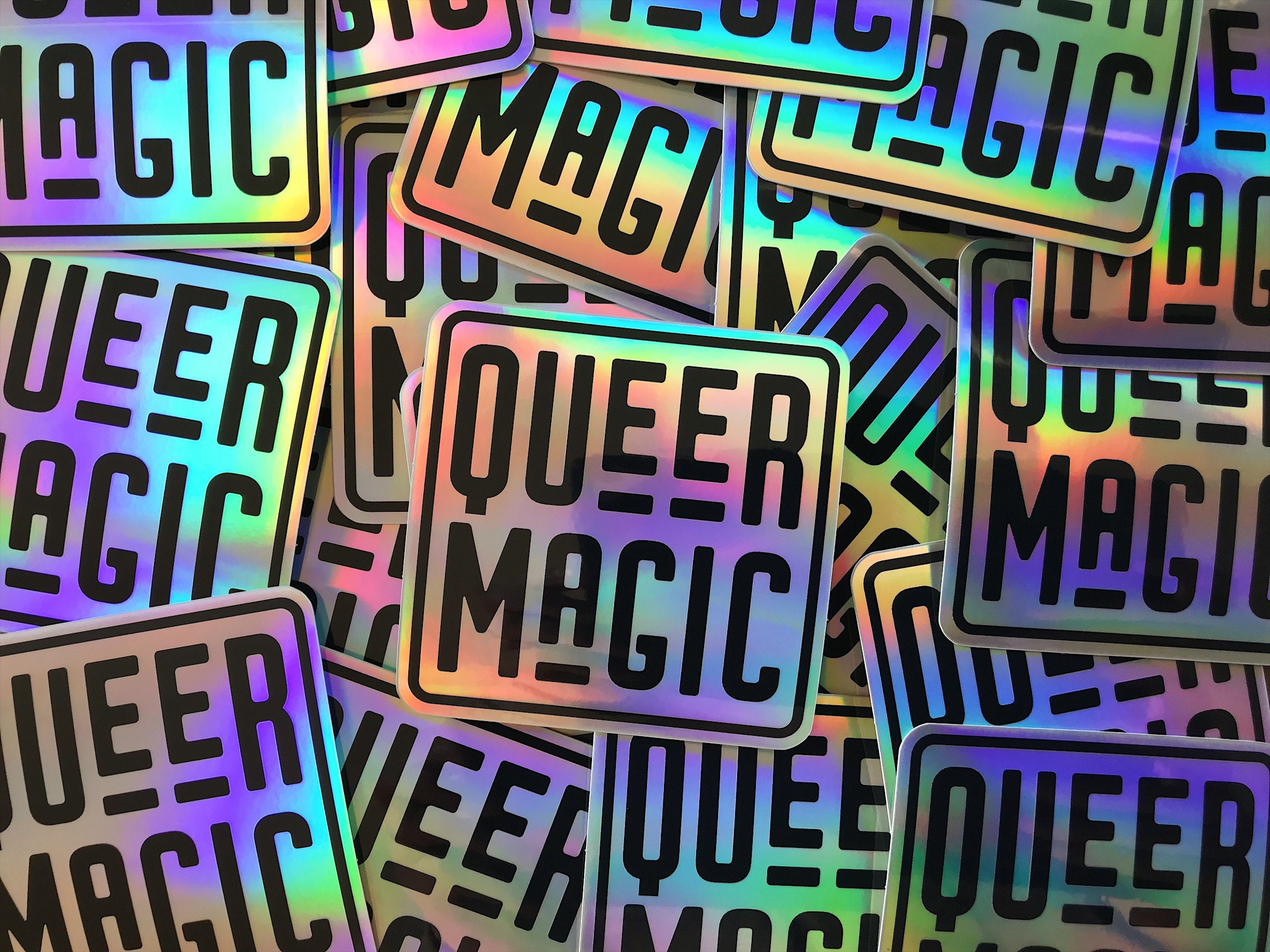 Queer Magic Vinyl Sticker | Holographic Queer Magic Sticker | Queer P…