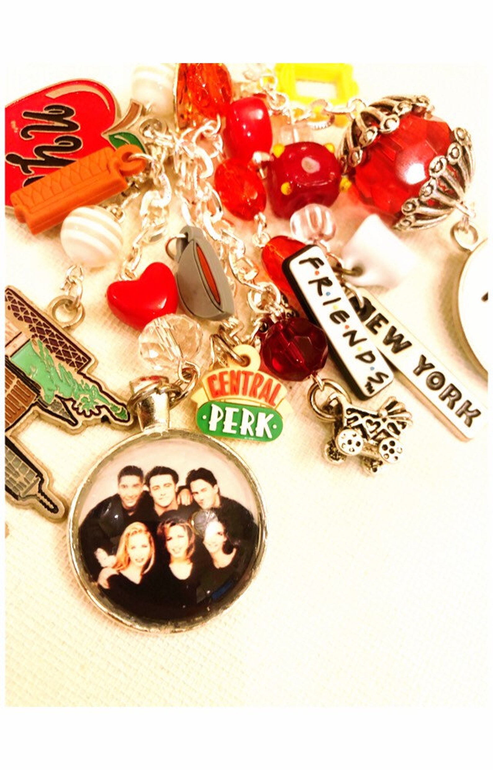 FRIENDS TV Show Keychain/Purse Clip Etsy