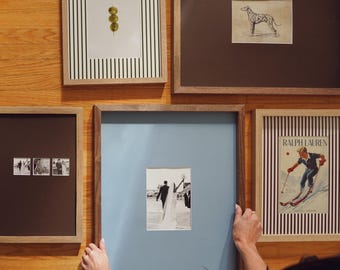 Custom Picture Mats | Choose Any 3 Decorative Photo Mat Boards | Gallery Wall Frame Mats