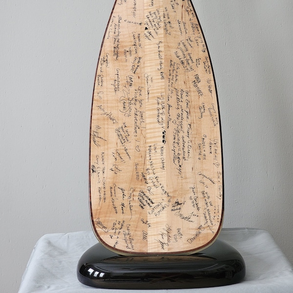 Paddle Guest Book Etsy