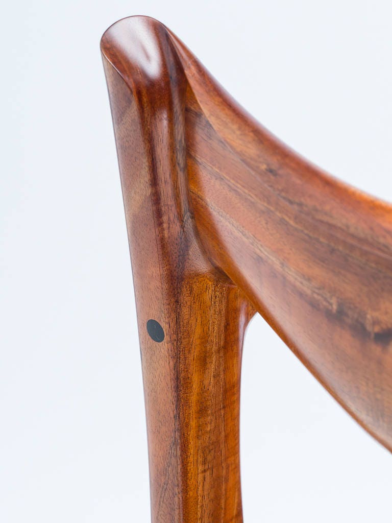 Sillón Koa, moderno de mediados de siglo, altamente esculpido con líneas  fluidas a la perfección, solo por encargo - Etsy México, image size:768x1024