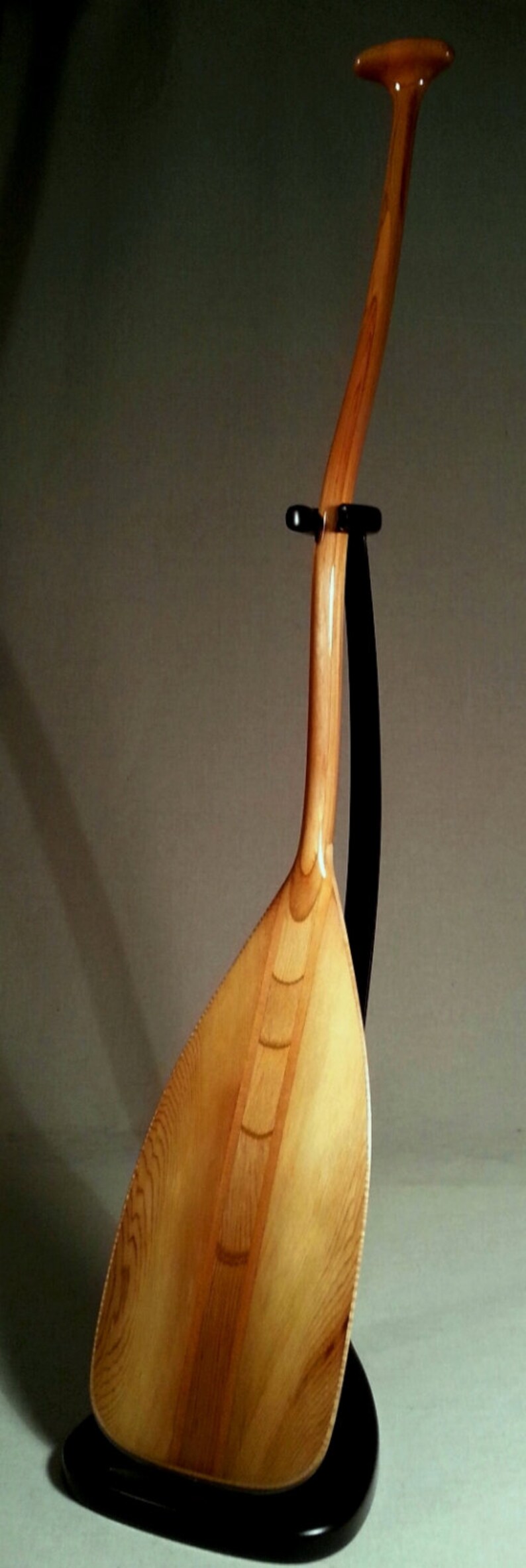 Wooden Canoe Paddle 12 Degree Double Bend Sblade P.G.S. Etsy