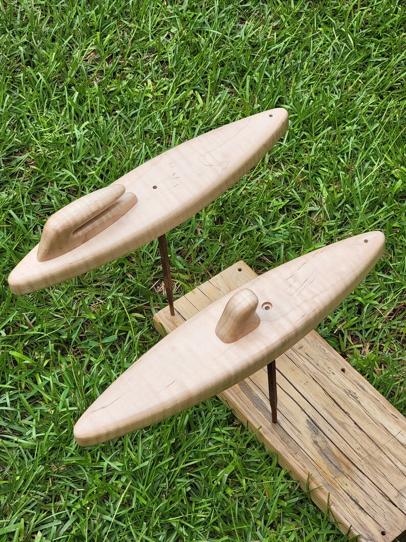 Paddle Display Hangers for Wood Song Canoe Paddles Etsy