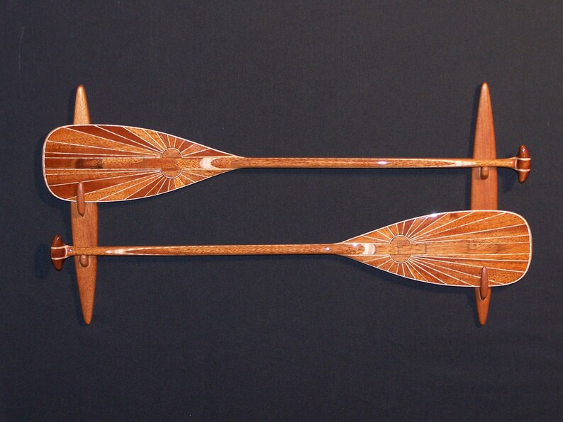 Paddle Display Hangers for Wood Song Canoe Paddles Etsy